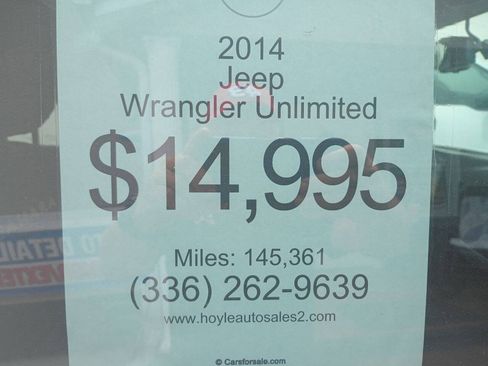 Used 2014 Jeep Wrangler Unlimited Sahara w/ Max Tow Package AWD/4WD image 28