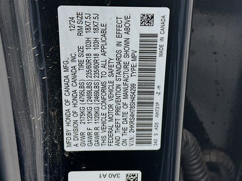 Used 2025 Honda CR-V EX-L image 12