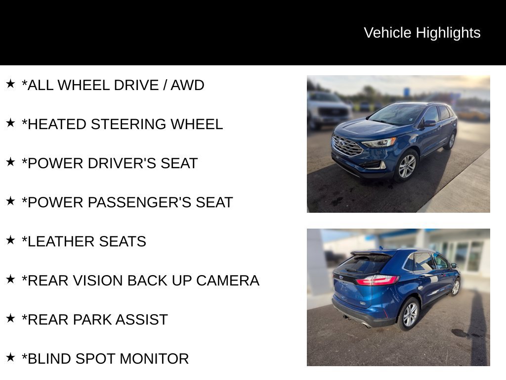 Used 2020 Ford Edge SEL w/ Convenience Package AWD/4WD image 11