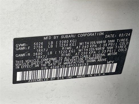 Used 2024 Subaru Outback Onyx Edition XT w/ Tech Package 2 image 30