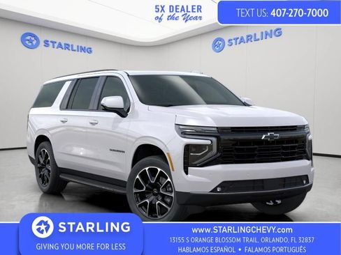 Used 2025 Chevrolet Suburban RST w/ Comfort Package AWD/4WD image 1