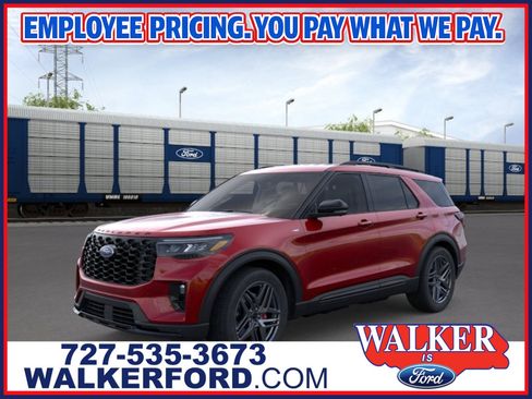 New 2026 Ford Explorer ST-Line RWD image 1