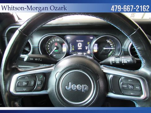 Used 2021 Jeep Wrangler Unlimited Rubicon 4xe w/ Steel Bumper Group AWD/4WD image 39