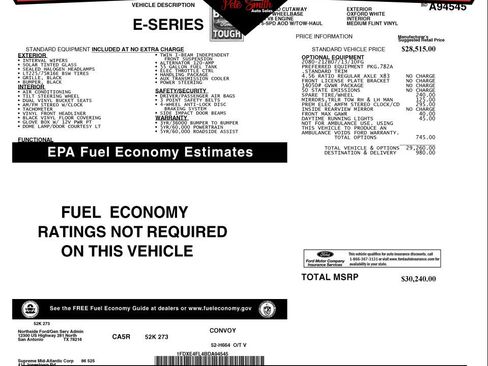 Used 2011 Ford E-450 and Econoline 450 Super Duty RWD image 40
