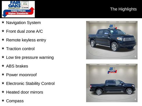 Used 2017 Toyota Tundra Platinum AWD/4WD image 2
