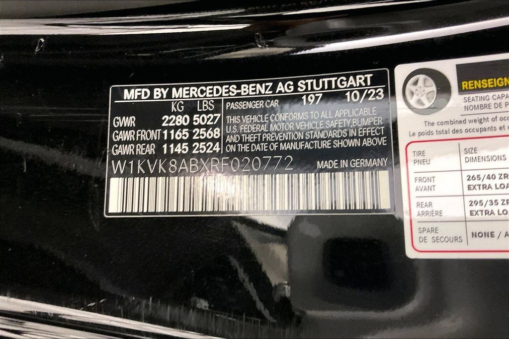Certified 2024 Mercedes-Benz SL 55 AMG 4MATIC image 25