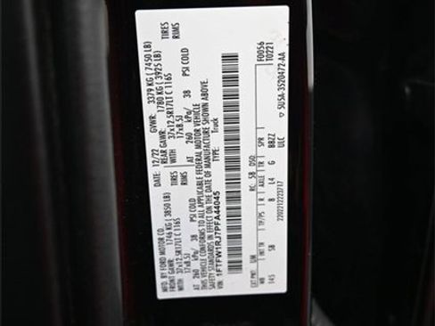 Used 2023 Ford F150 Raptor w/ Equipment Group 802A Raptor R image 15