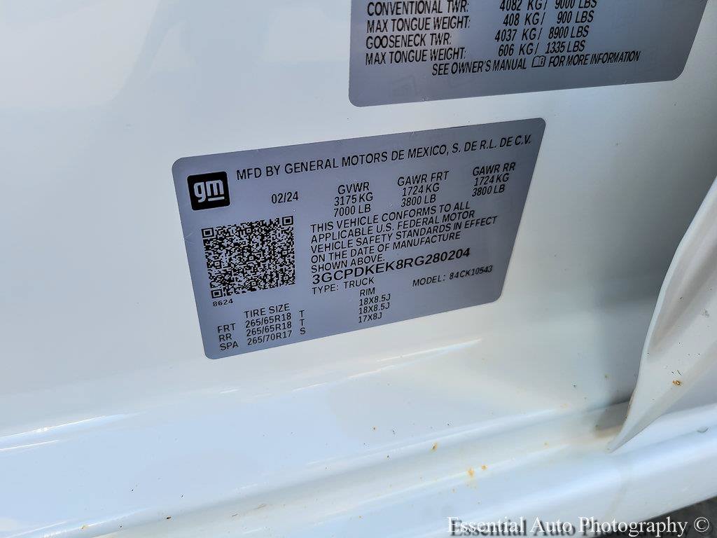 Used 2024 Chevrolet Silverado 1500 LT AWD/4WD image 31