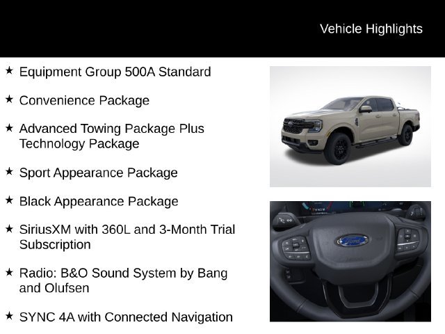 New 2026 Ford Ranger Lariat AWD/4WD image 7