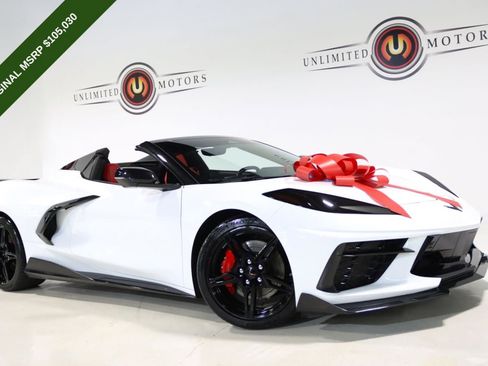 Used 2024 Chevrolet Corvette Stingray Premium Conv w/ Z51 Performance Package RWD image 1