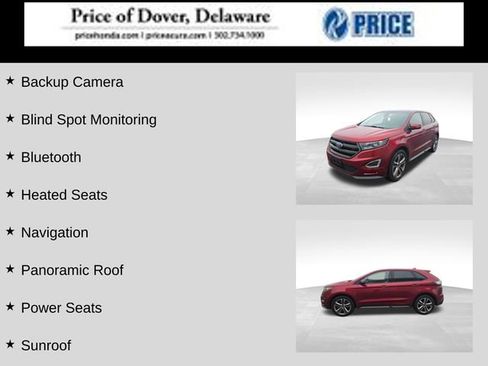 Used 2015 Ford Edge Sport w/ Equipment Group 401A AWD/4WD image 2