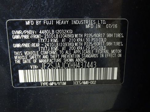 Used 2017 Subaru Forester 2.5i Limited w/ Protection Package #2 image 16