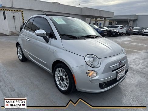 Used 2012 FIAT 500 Lounge w/ Luxury Leather Pkg image 1