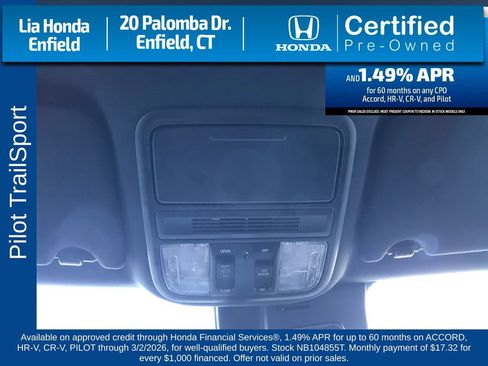 Certified 2022 Honda Pilot TrailSport image 23