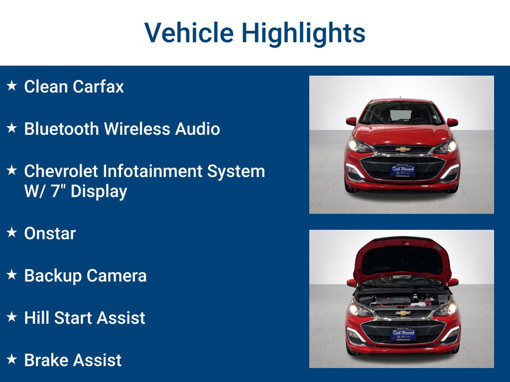 Used 2019 Chevrolet Spark LT FWD image 3