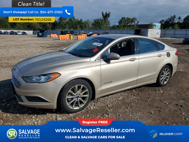 Used 2017 Ford Fusion SE FWD image 1