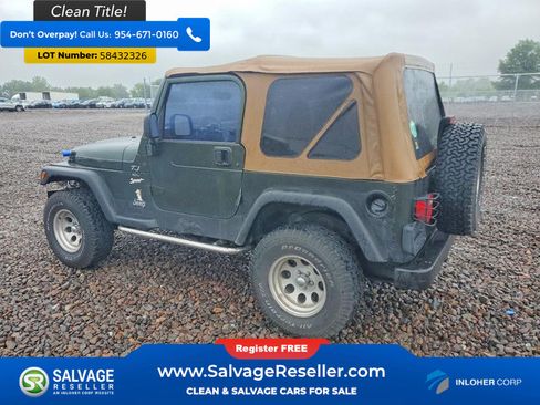 Used 1998 Jeep Wrangler Sport AWD/4WD image 3