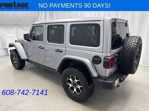 Used 2021 Jeep Wrangler Unlimited Rubicon w/ Uconnect 4C Nav & Sound Group AWD/4WD image 4