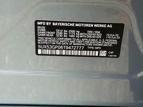 New 2026 BMW X3 xDrive30i w/ M Sport Package AWD/4WD image 41
