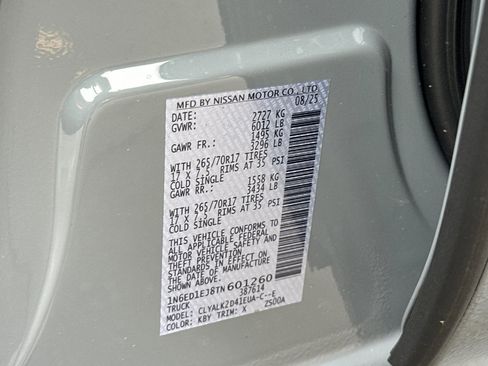 New 2026 Nissan Frontier Pro-X w/ Pro-X Convenience Package image 26