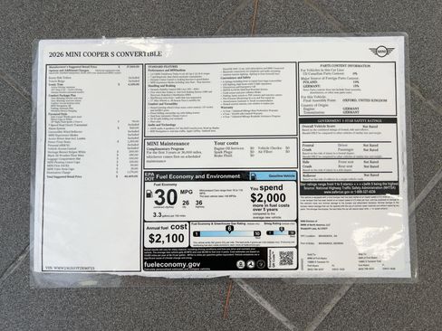 New 2026 MINI Cooper S image 34