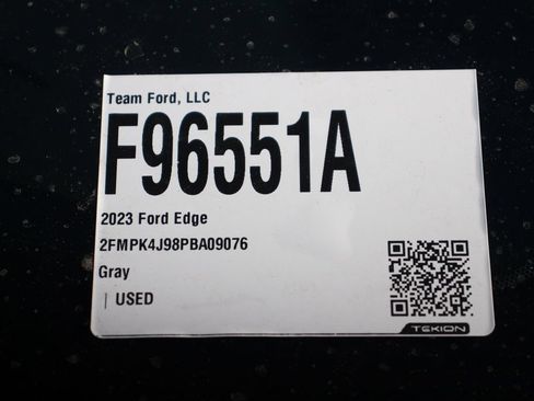 Certified 2023 Ford Edge SEL w/ Convenience Package AWD/4WD image 30