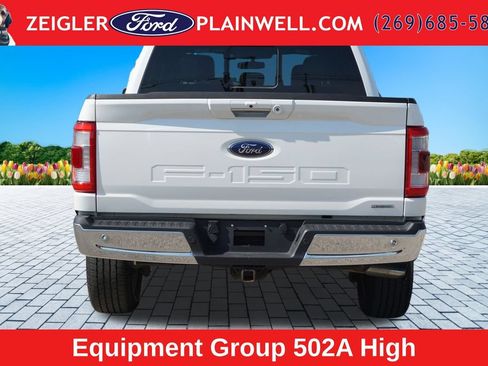 Used 2021 Ford F150 Lariat w/ Equipment Group 502A High AWD/4WD image 4