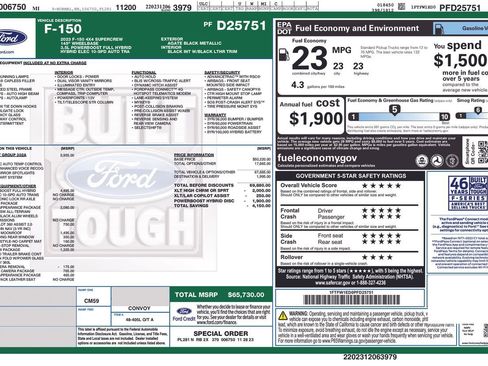 Certified 2023 Ford F150 XLT w/ Equipment Group 302A High image 39