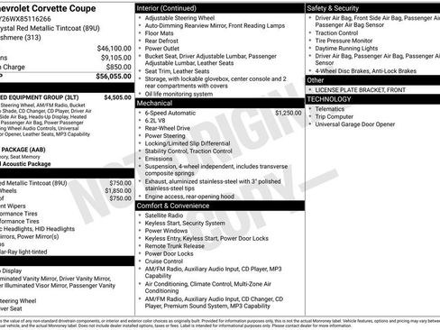 Used 2008 Chevrolet Corvette Coupe w/ Preferred Equipment Group RWD image 24