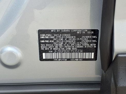 New 2026 Subaru Outback Premium AWD/4WD image 10