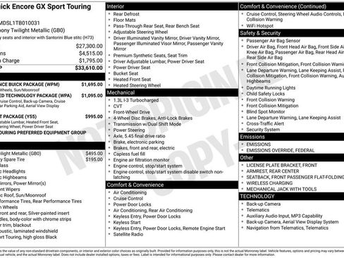 New 2026 Buick Encore GX Sport Touring w/ Advanced Technology Package image 6