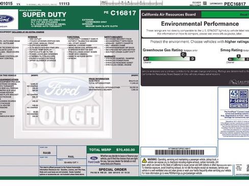 Used 2023 Ford F350 XLT w/ FX4 Off-Road Package AWD/4WD image 2