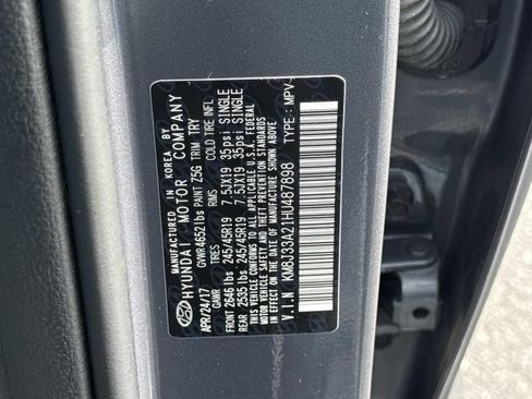 Used 2017 Hyundai Tucson Night FWD image 30