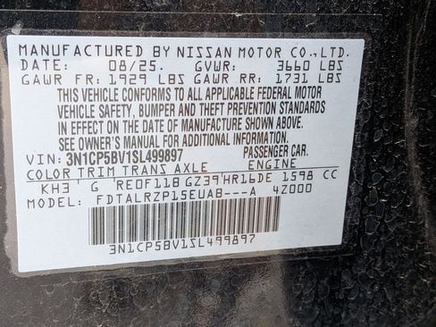 Used 2025 Nissan Kicks Play S FWD image 28