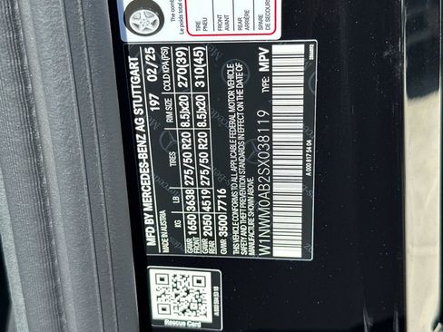 New 2025 Mercedes-Benz G 580 w/ EQ Technology image 34