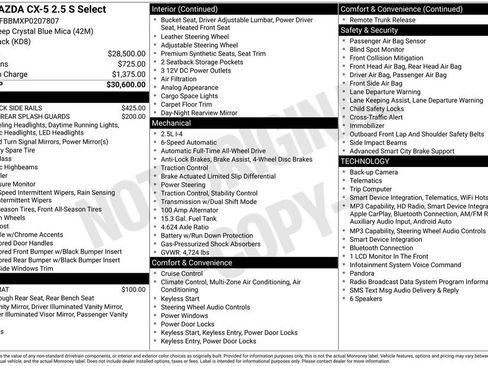 Certified 2023 MAZDA CX-5 AWD 2.5 S w/ Select Package image 39