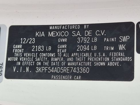 Used 2024 Kia Forte GT-Line w/ GT-Line Premium Package FWD image 28