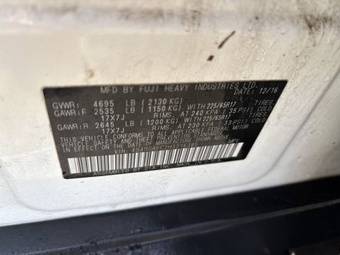 Used 2017 Subaru Outback 2.5i Premium image 9