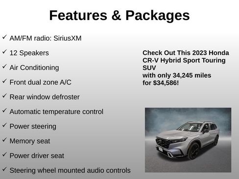 Used 2023 Honda CR-V Sport Touring image 8
