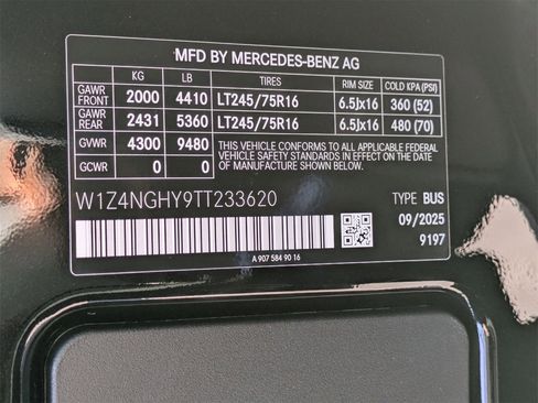 New 2026 Mercedes-Benz Sprinter 2500 image 16