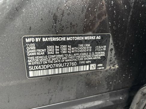 Certified 2024 BMW X3 sDrive30i w/ Premium Package image 37