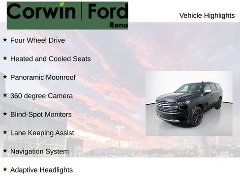 Used 2024 Chevrolet Tahoe Premier w/ Premium Package AWD/4WD image 8