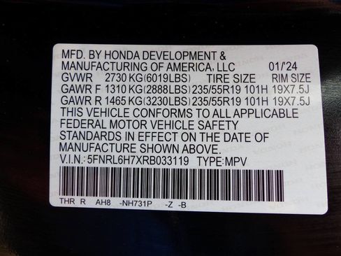 Used 2024 Honda Odyssey Sport image 59
