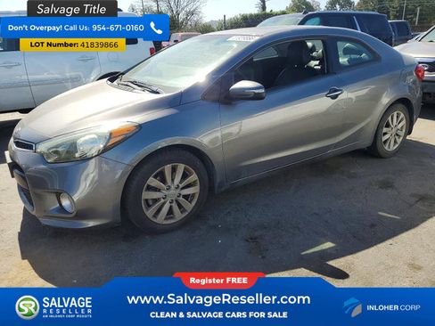 Used 2015 Kia Forte Koup EX w/ EX Premium Package FWD image 1