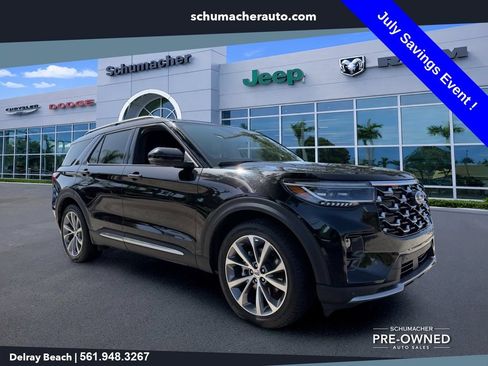 Used 2025 Ford Explorer Platinum w/ Ultimate Package RWD image 1