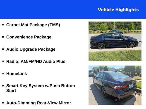Used 2022 Toyota Camry SE w/ Audio Upgrade Package image 4