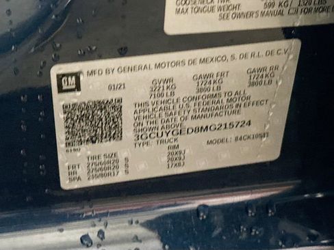 Used 2021 Chevrolet Silverado 1500 LTZ w/ LTZ Premium Package AWD/4WD image 33