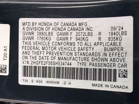 Used 2025 Honda Civic Sport image 23