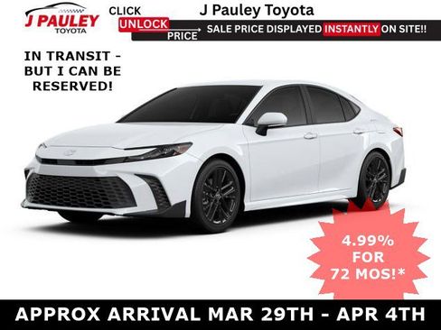 New 2026 Toyota Camry SE image 1