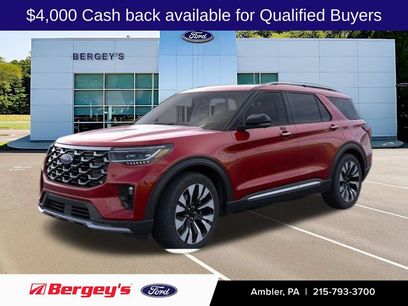 New 2026 Ford Explorer Platinum w/ LUX Leather Package